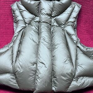 Entire Studios Silver Puffer Vest